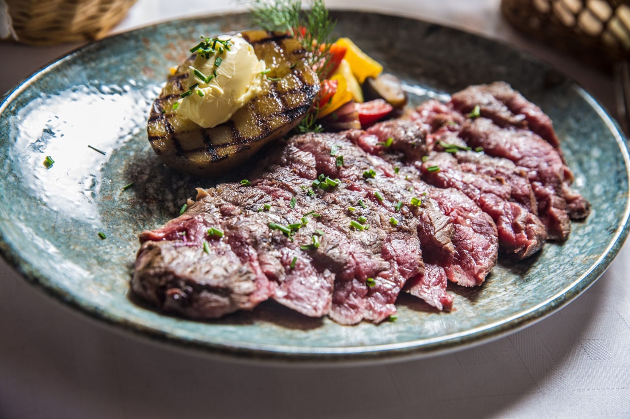 Carne a la brasa en Valldemossa, Mallorca